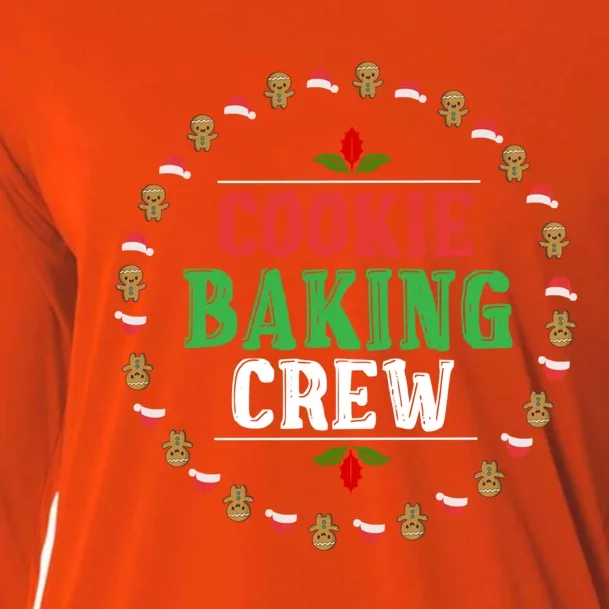 Cookie Baking Crew Cool Gift Merry Christmas Funny Xmas Gift Cooling Performance Long Sleeve Crew