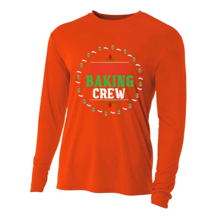 Cookie Baking Crew Cool Gift Merry Christmas Funny Xmas Gift Cooling Performance Long Sleeve Crew