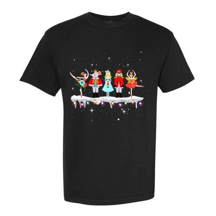 Christmas Ballet Clara Mouse King Princess Nutcracker Garment-Dyed Heavyweight T-Shirt