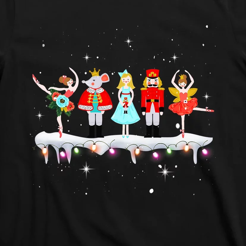 Christmas Ballet Clara Mouse King Princess Nutcracker T-Shirt