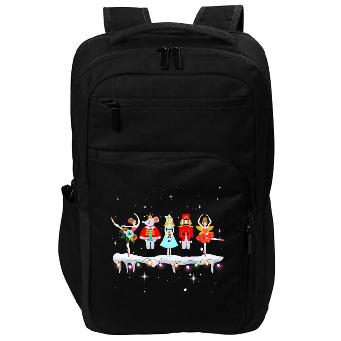 Christmas Ballet Clara Mouse King Princess Nutcracker Impact Tech Backpack