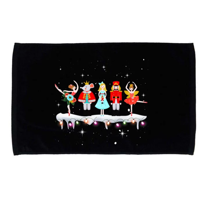 Christmas Ballet Clara Mouse King Princess Nutcracker Microfiber Hand Towel