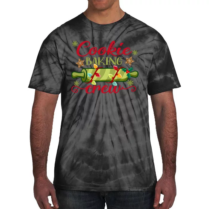 Cookie Baking Crew For Christmas Tie-Dye T-Shirt