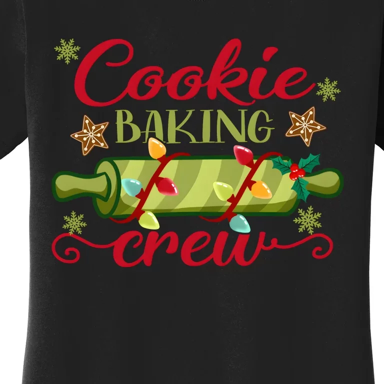 Cookie Baking Crew For Christmas Women's T-Shirt