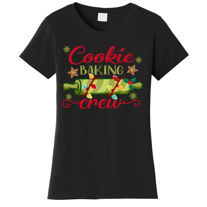 Cookie Baking Crew For Christmas Women's T-Shirt