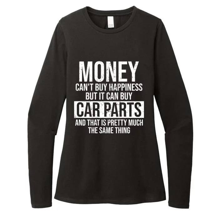 Can Buy Car Parts Funny Car Guy Mechanic Fathers Day Gift Womens CVC Long Sleeve Shirt