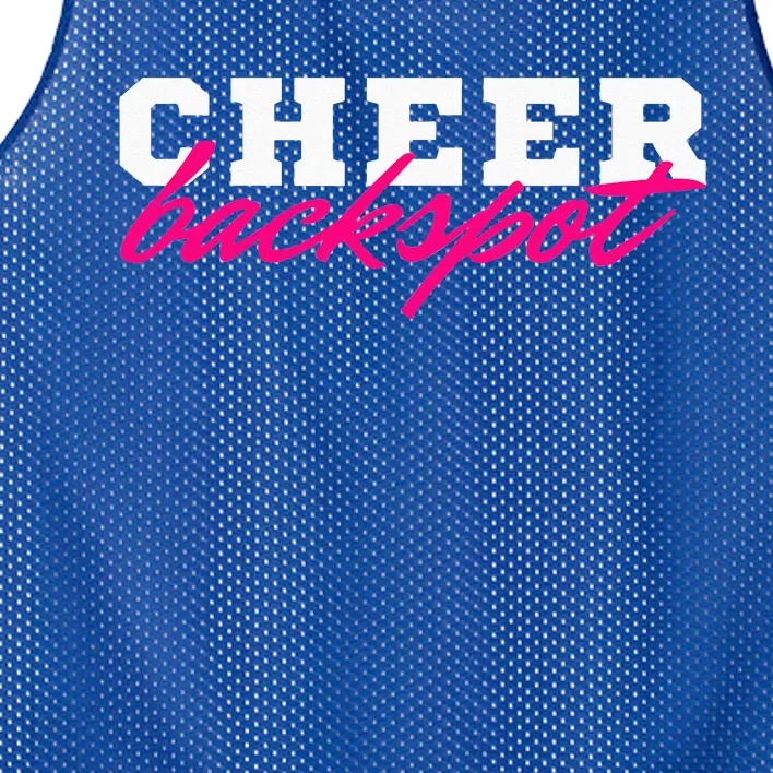 Cheer Backspot Mesh Reversible Basketball Jersey Tank