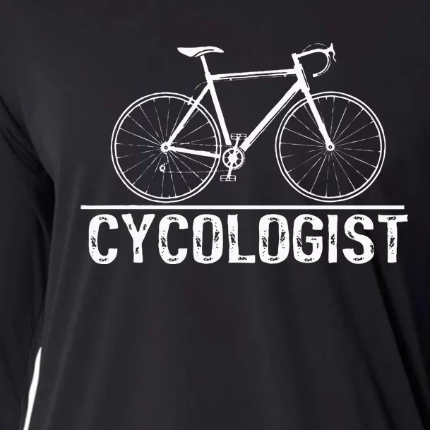 Cycologist Bike Cycling Bicycle Cyclist Christmas Cooling Performance Long Sleeve Crew