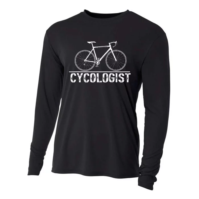 Cycologist Bike Cycling Bicycle Cyclist Christmas Cooling Performance Long Sleeve Crew