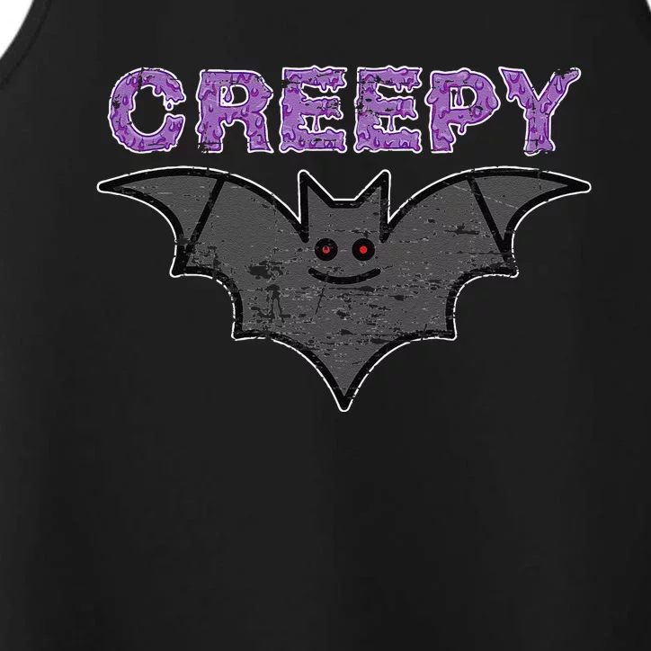 Creepy Bat Costume Gift Halloween Performance Tank