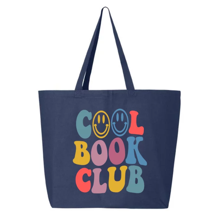 Cool Book Club Funny Book Lover Club Booktrovert Club Gift 25L Jumbo Tote