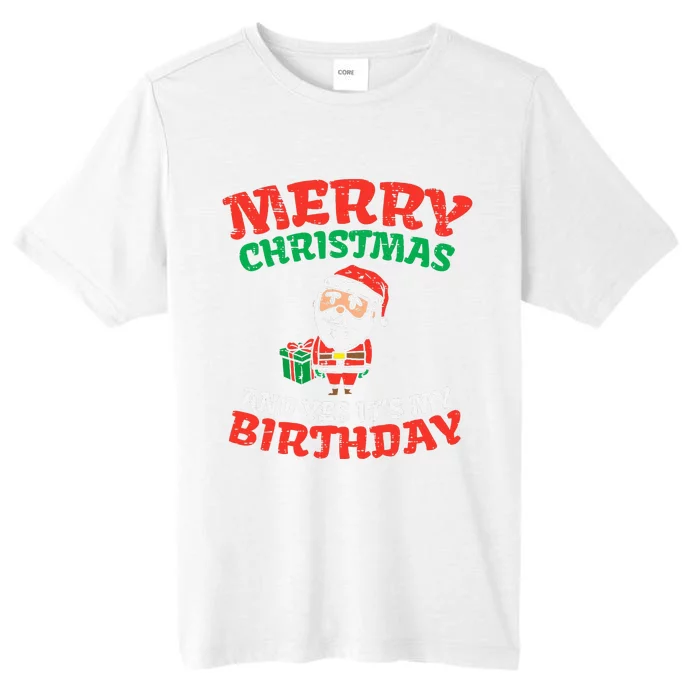 Christmas Birthday Celebration ChromaSoft Performance T-Shirt