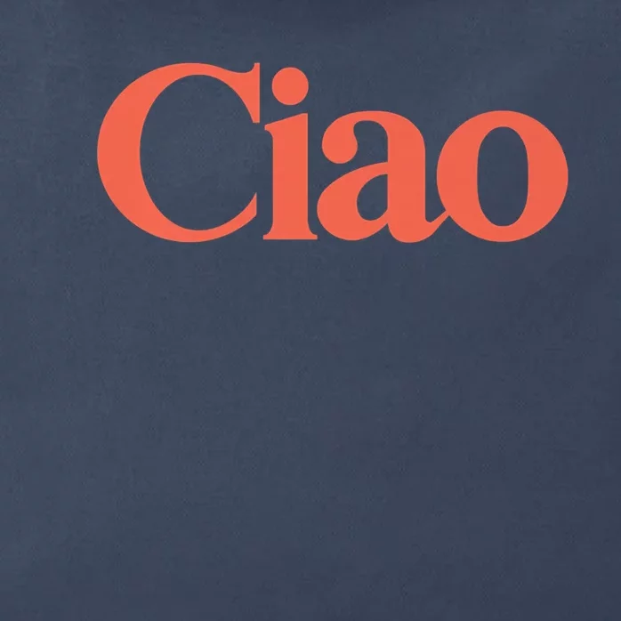 Ciao Bella Zip Tote Bag