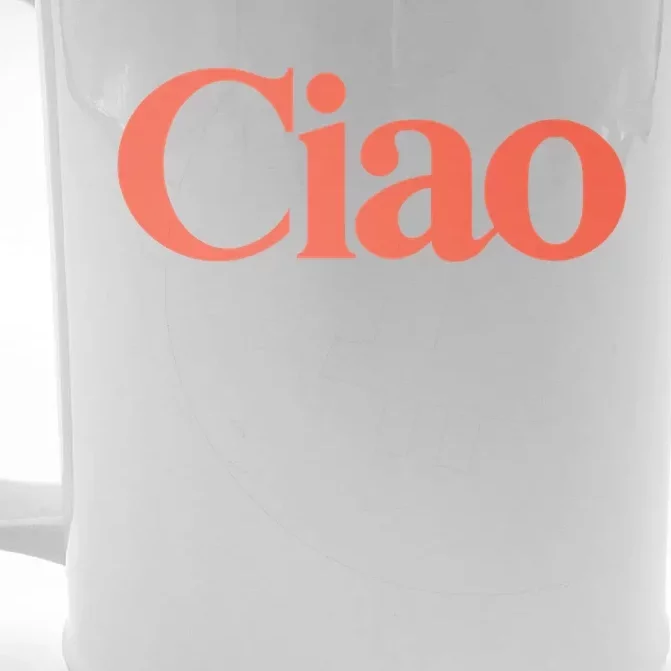 Ciao Bella Front & Back Beer Stein