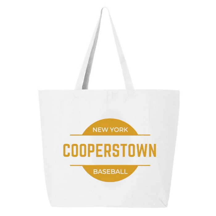 Cooperstown Baseball Cooperstown New York Baseball Hall Of 25L Jumbo Tote