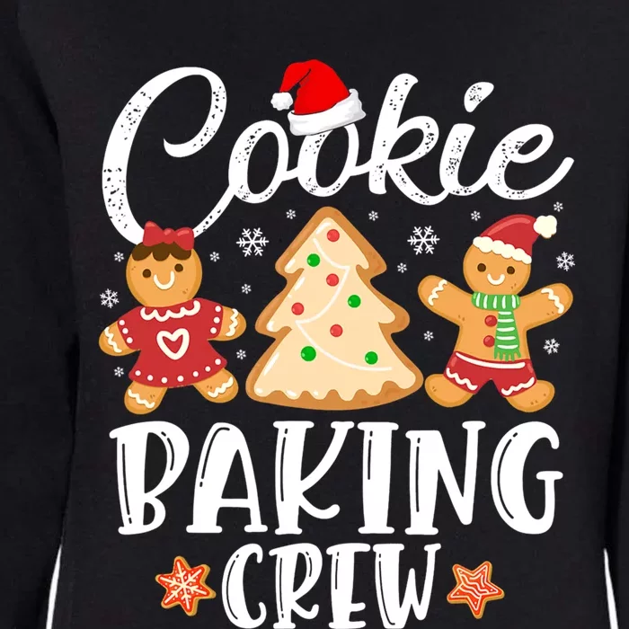 Cookie Baking Crew Funny Christmas Cooking Lover Xmas Pajama Gift Womens California Wash Sweatshirt