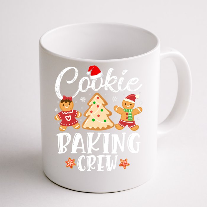 Cookie Baking Crew Funny Christmas Cooking Lover Xmas Pajama Gift Front & Back Coffee Mug