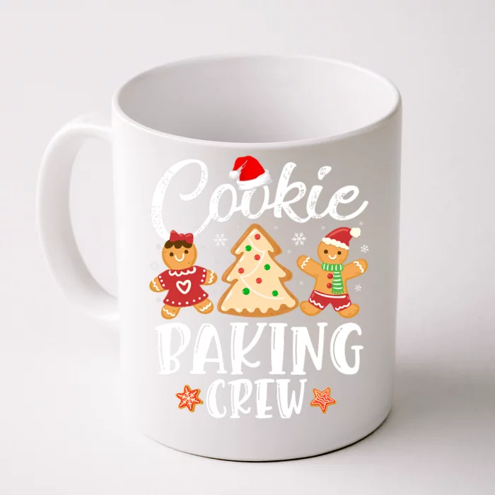 Cookie Baking Crew Funny Christmas Cooking Lover Xmas Pajama Gift Front & Back Coffee Mug