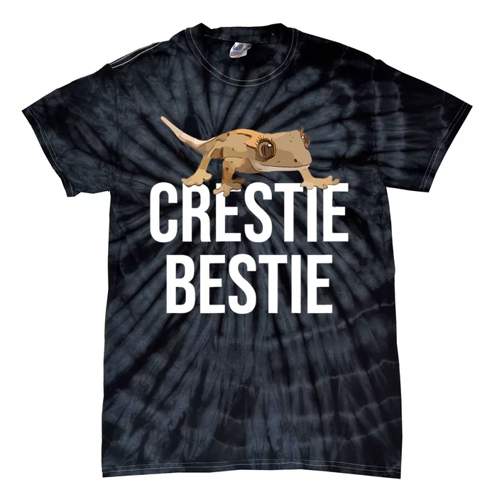 Crestie Bestie Crested Gecko Reptile Lizard Pet Lover Gift TShirt Tie-Dye T-Shirt