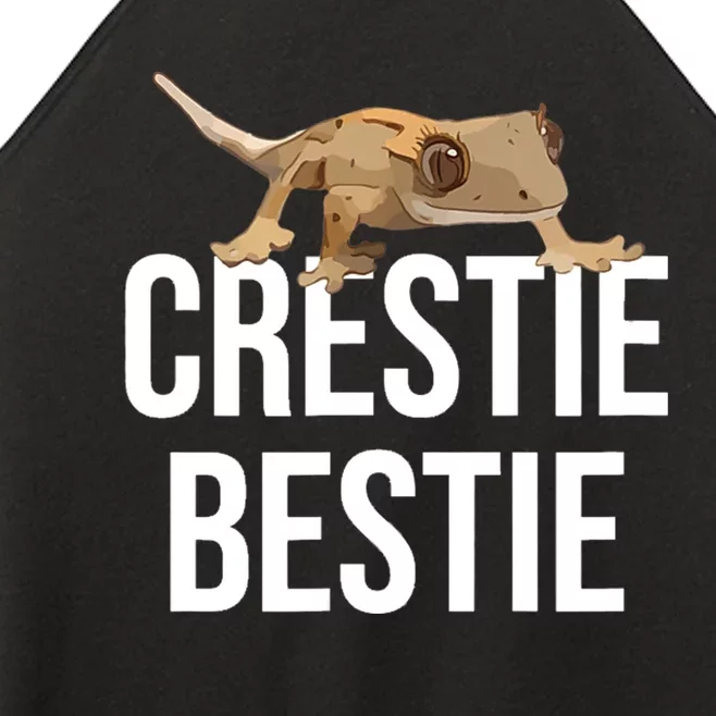 Crestie Bestie Crested Gecko Reptile Lizard Pet Lover Gift TShirt Women’s Perfect Tri Rocker Tank