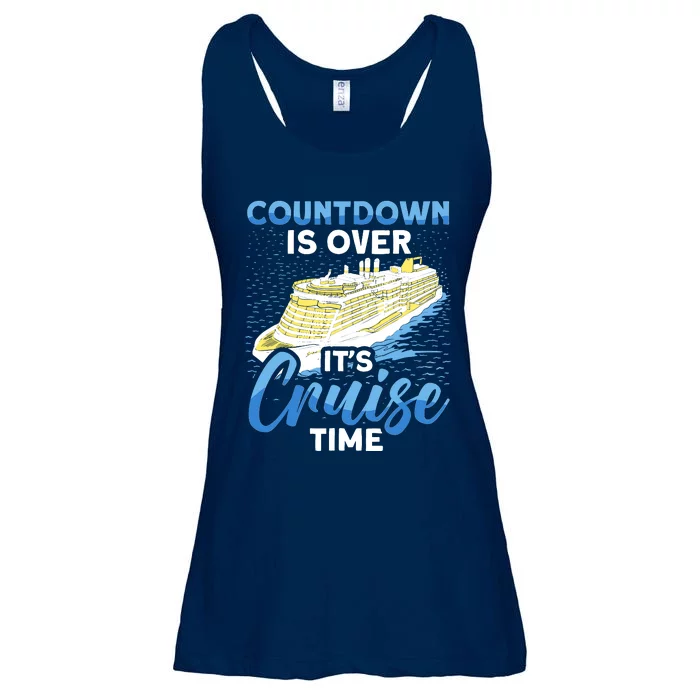 Cruising Boat Countdown Is Over ItS Cruise Time Cruise Ladies Essential Flowy Tank