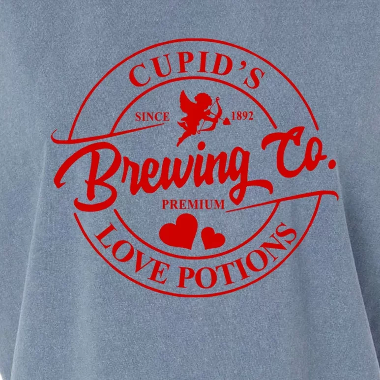 Cupid's Brewing Co Premium Love Potions Valentine Matching Gift Garment-Dyed Women's Muscle Tee