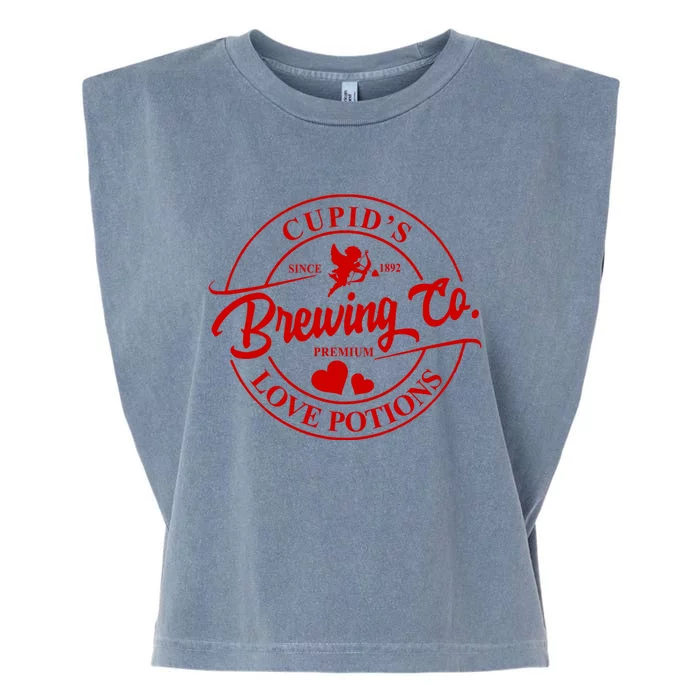 Cupid's Brewing Co Premium Love Potions Valentine Matching Gift Garment-Dyed Women's Muscle Tee