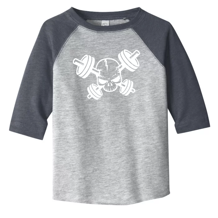 Crossed Barbell Toddler Fine Jersey T-Shirt