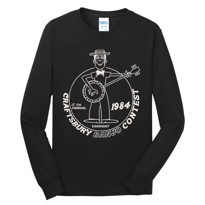 Craftsbury Banjo Contest 1984 Funny Tall Long Sleeve T-Shirt