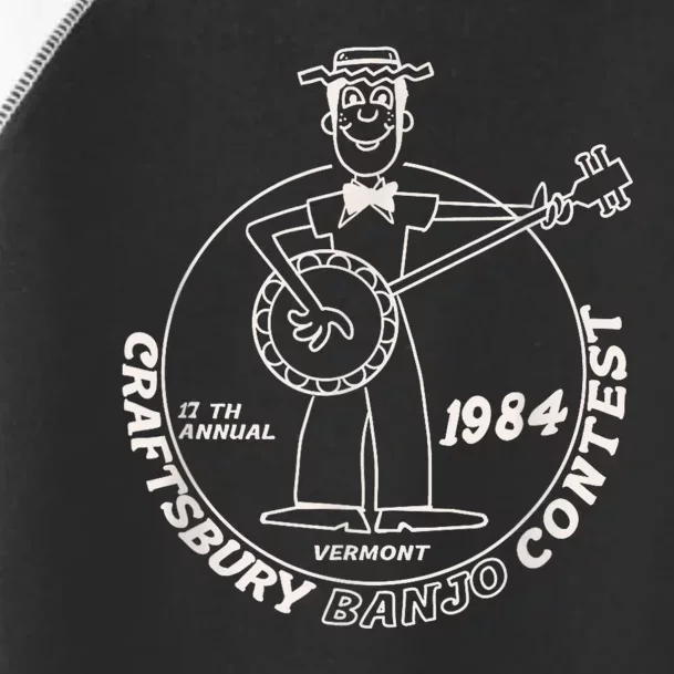 Craftsbury Banjo Contest 1984 Funny Toddler Fine Jersey T-Shirt