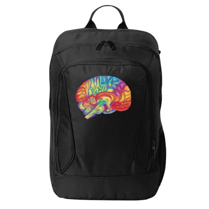 Colorful Brain City Backpack