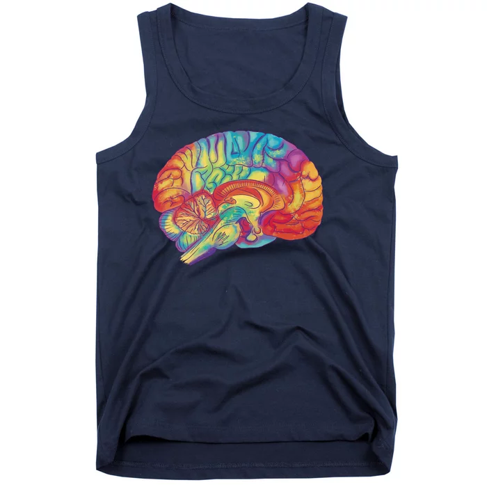 Colorful Brain Tank Top