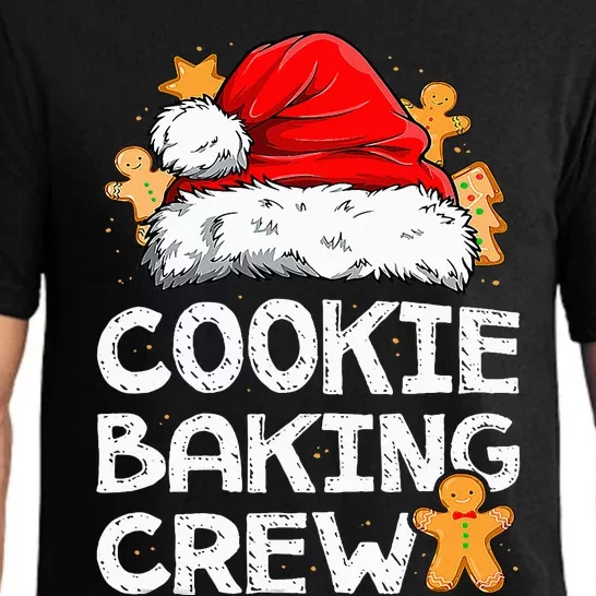 Cookie Baking Crew Christmas Santa Family Gingerbread Team Pajama Set