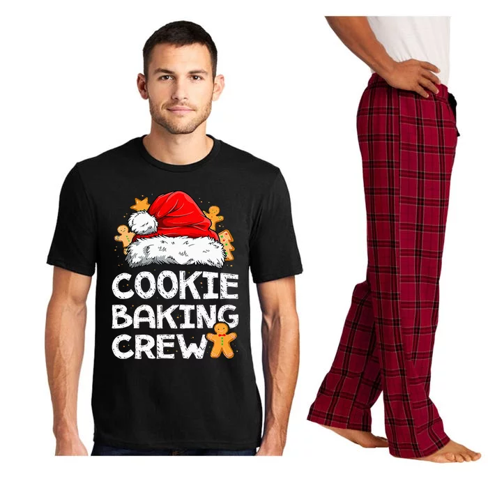 Cookie Baking Crew Christmas Santa Family Gingerbread Team Pajama Set