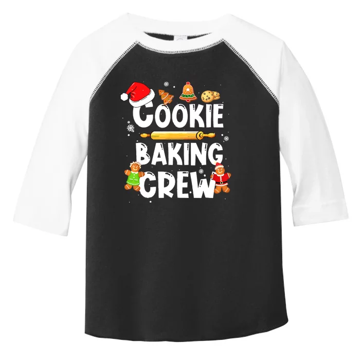 Cookie Baking Crew Family Christmas Funny Team Holiday Party Toddler Fine Jersey T-Shirt