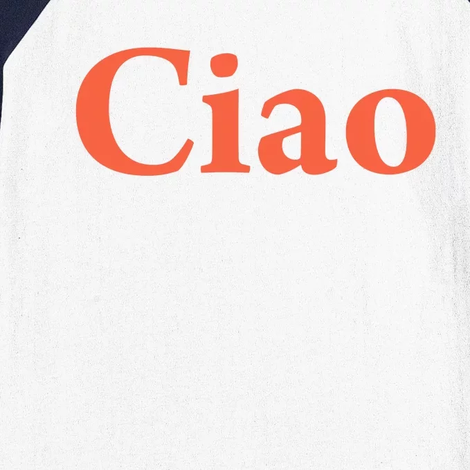 Ciao Bella Baseball Sleeve Shirt