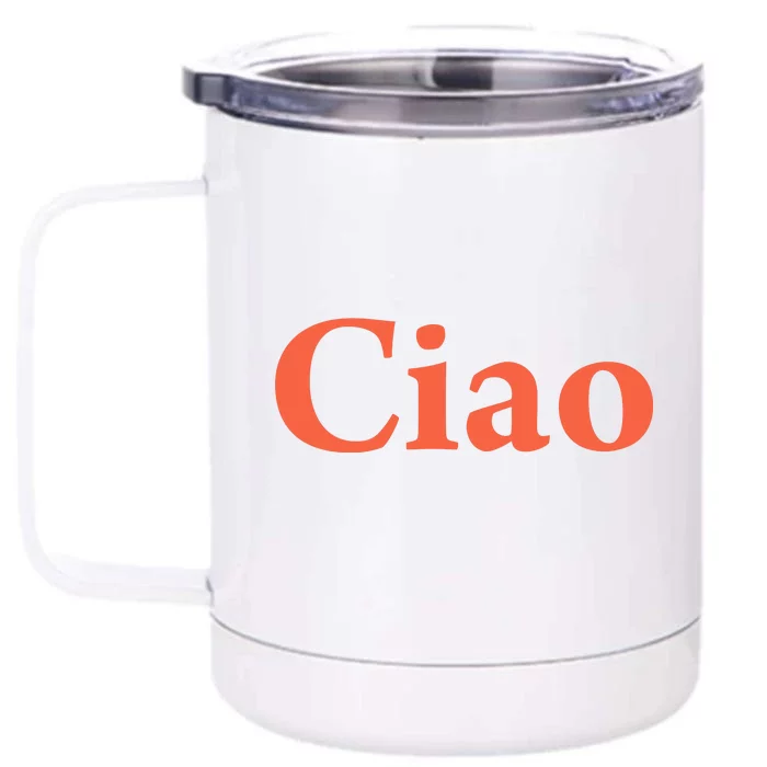 Ciao Bella Front & Back 12oz Stainless Steel Tumbler Cup