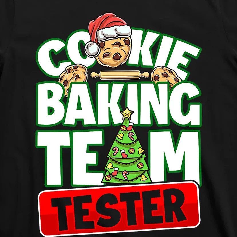 Cookie Baking Crew Christmas Cookie Baking Team Tester T-Shirt