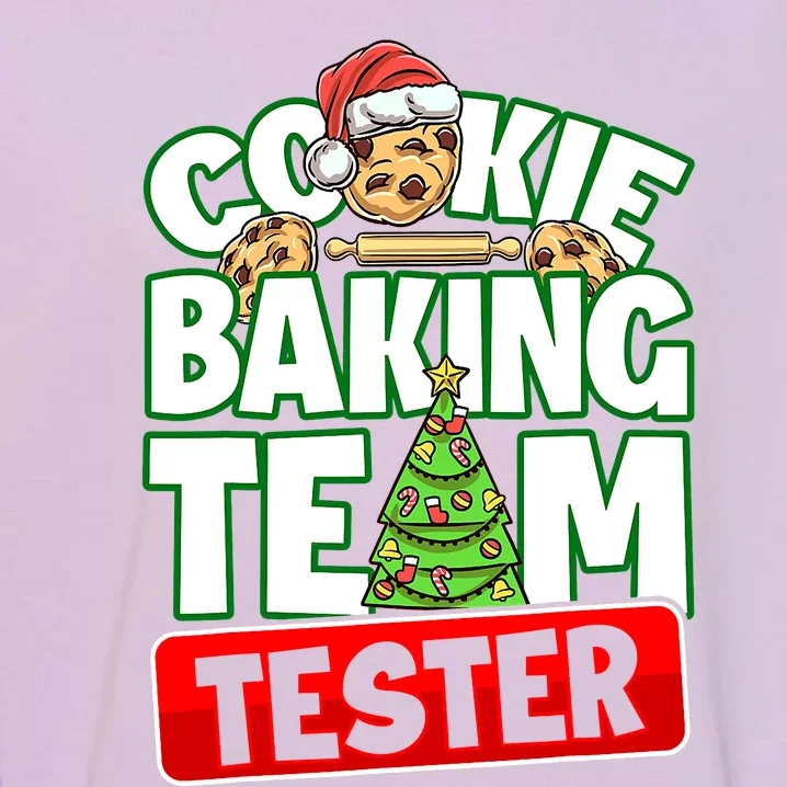 Cookie Baking Crew Christmas Cookie Baking Team Tester Garment-Dyed Sweatshirt