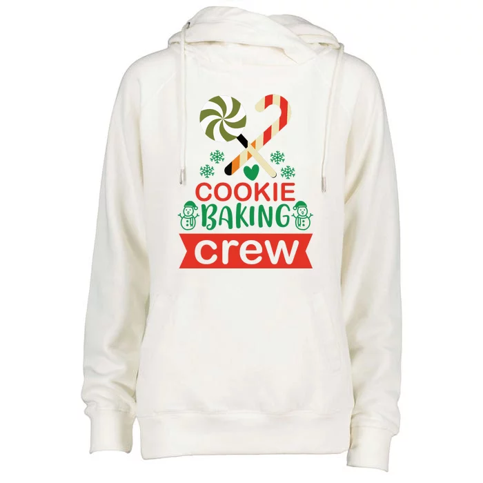 Cookie Baking Crew Womens Funnel Neck Pullover Hood