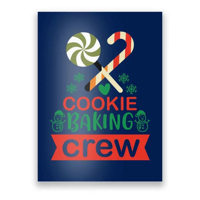 Cookie Baking Crew Poster