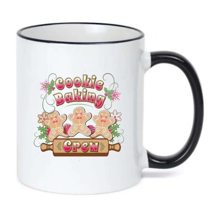 Cookie Baking Crew Black Color Changing Mug