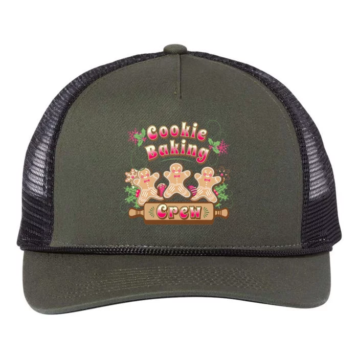 Cookie Baking Crew Retro Rope Trucker Hat Cap