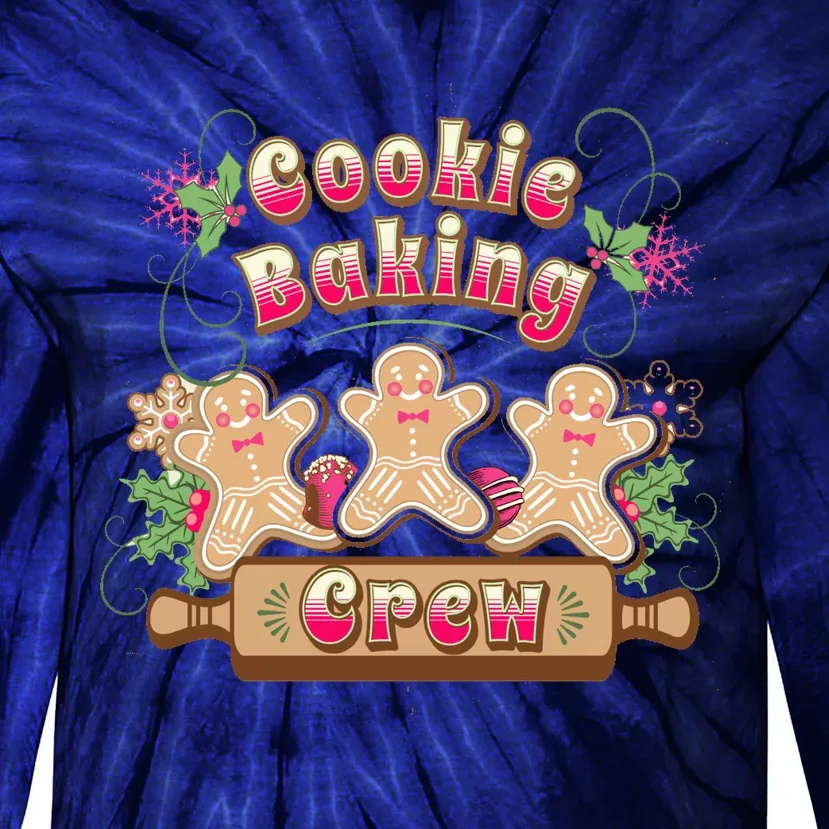 Cookie Baking Crew Tie-Dye Long Sleeve Shirt