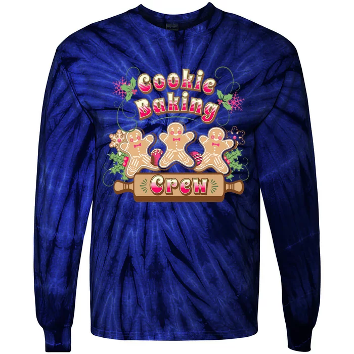 Cookie Baking Crew Tie-Dye Long Sleeve Shirt