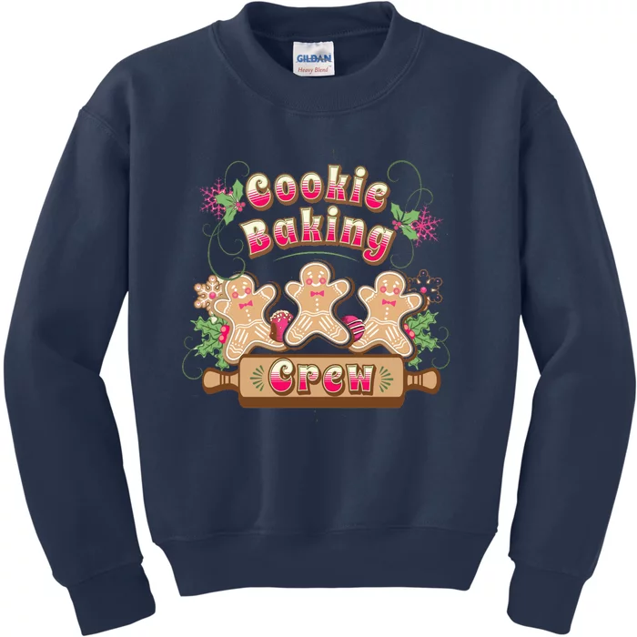 Cookie Baking Crew Kids Sweatshirt