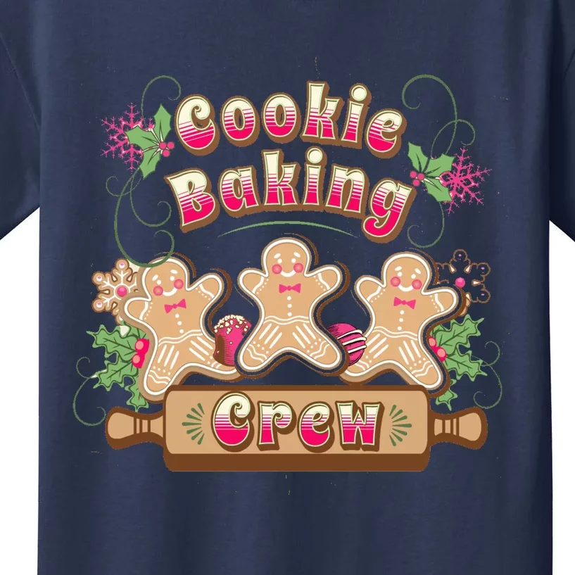 Cookie Baking Crew Kids T-Shirt