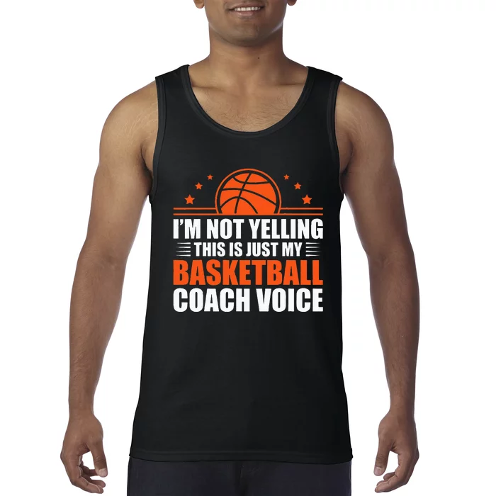 Cool Basketball Coach For Men Women Team Basketball Coaching Tank Top