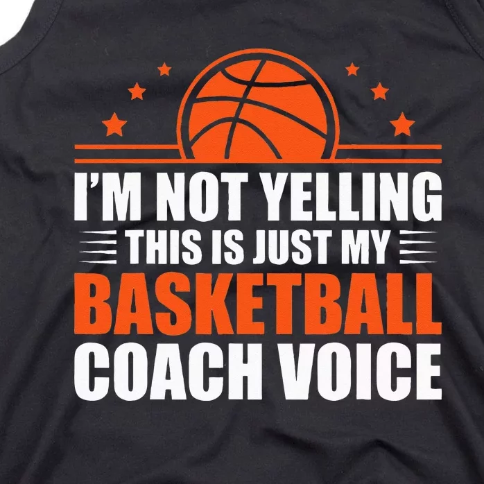 Cool Basketball Coach For Men Women Team Basketball Coaching Tank Top