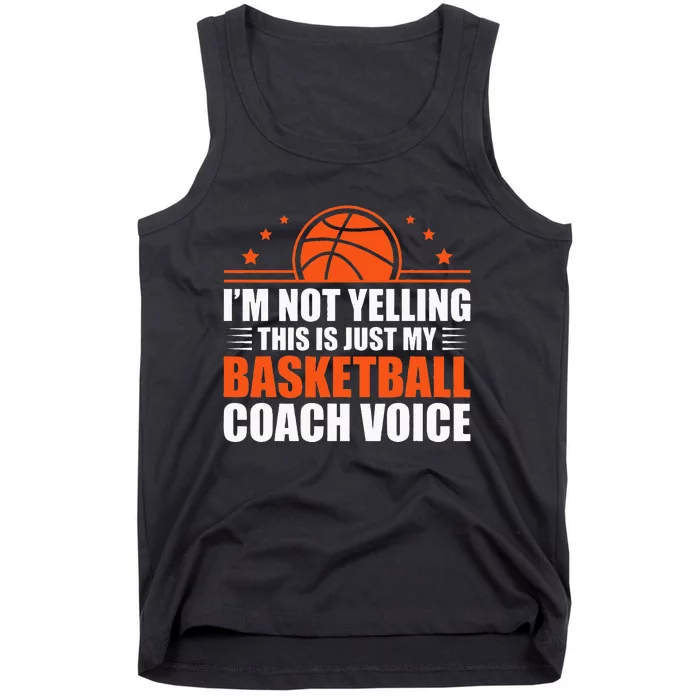 Cool Basketball Coach For Men Women Team Basketball Coaching Tank Top